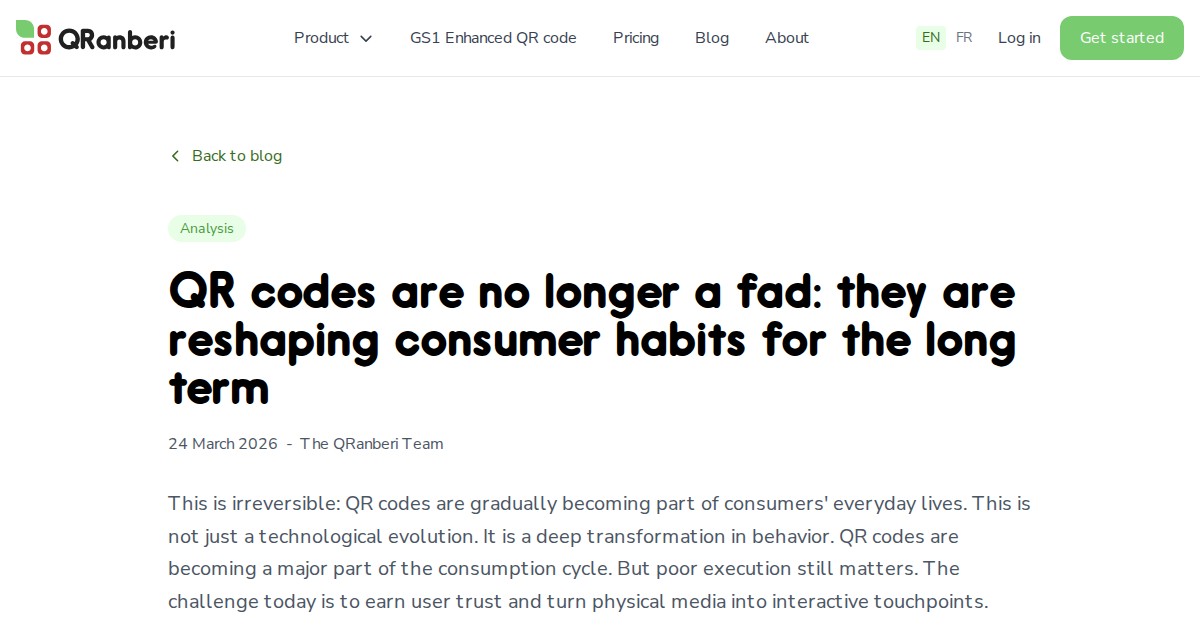 QR codes are no longer a fad: they are reshaping consumer habits for ...